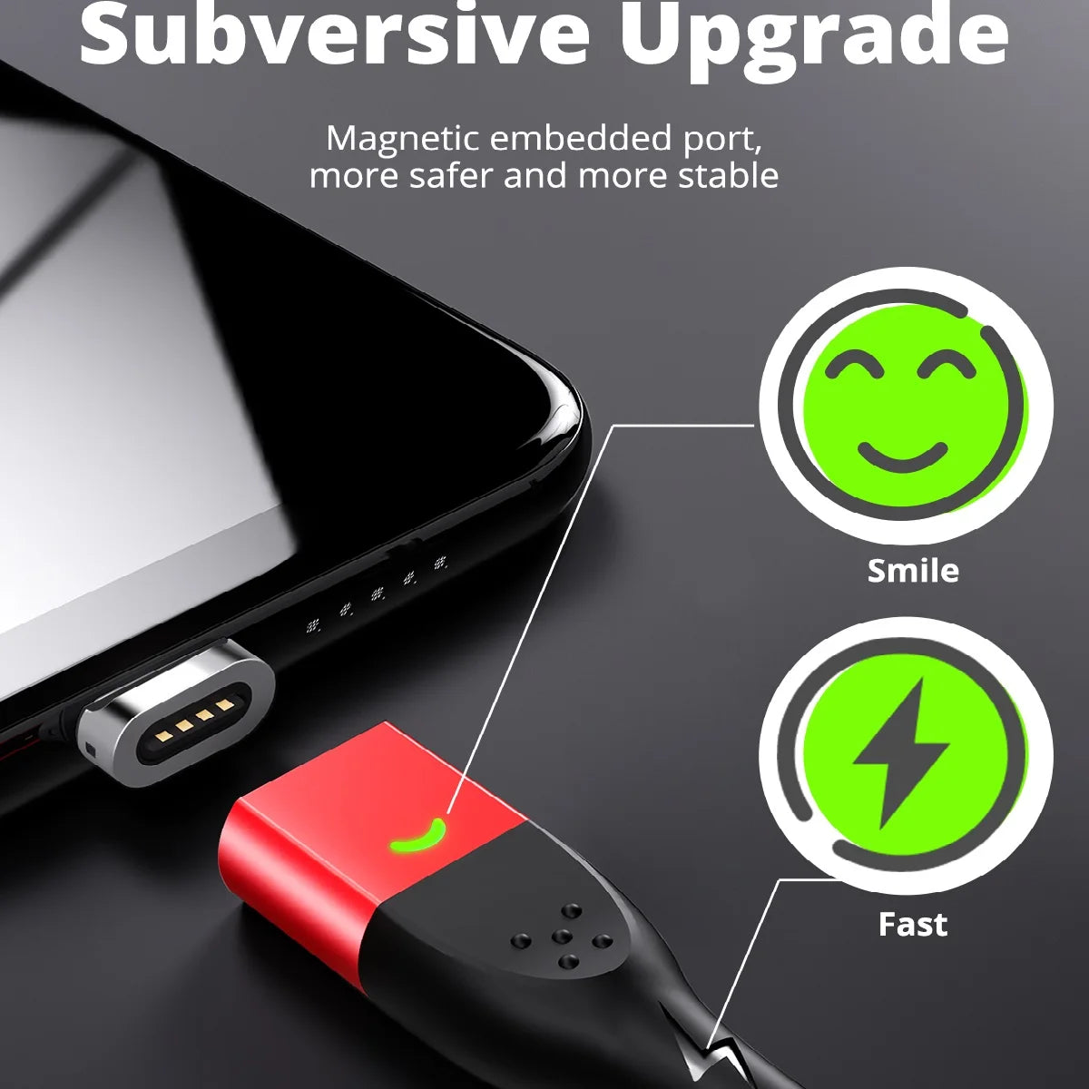 FONKEN Magnetic Adaptable Charging Cable