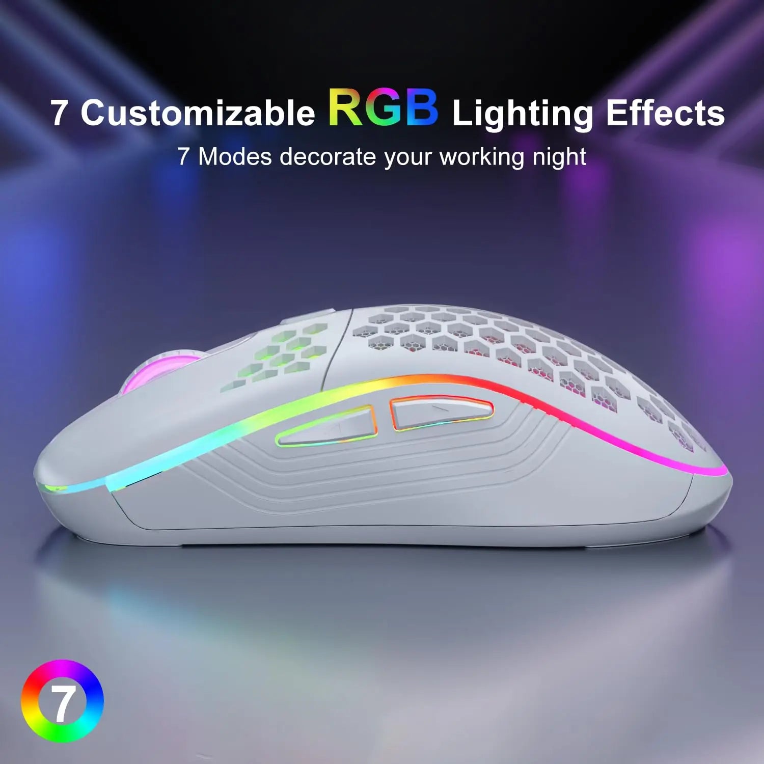 2.4G Wireless Gaming Mouse RGB