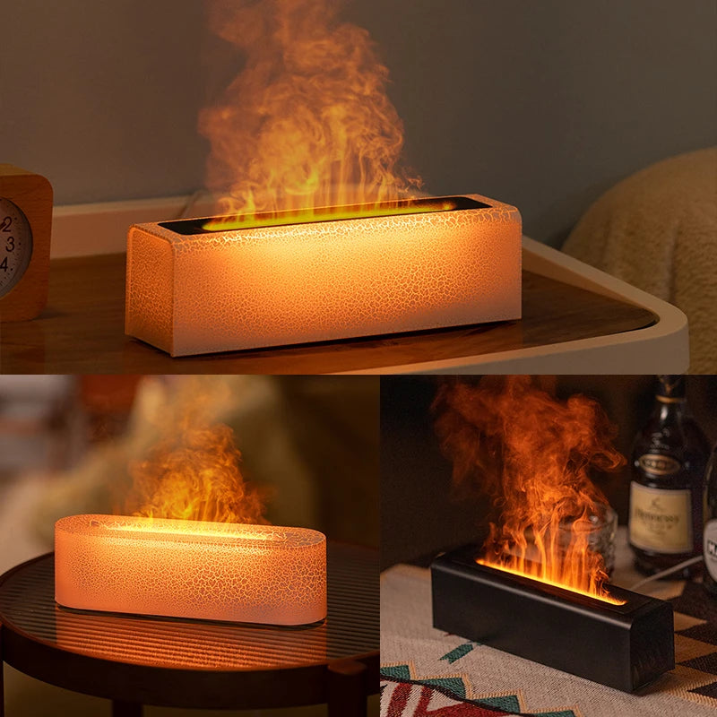 KINSCOTER Flame Aroma Diffuser & Air Humidifier