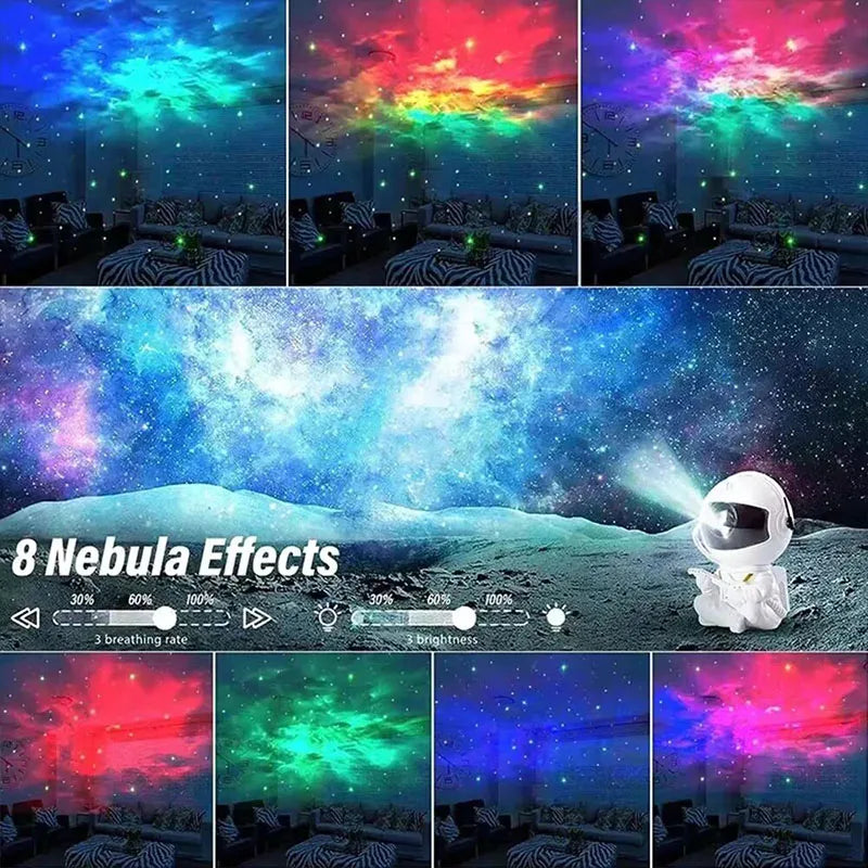 Astronaut Galaxy Stars Projector