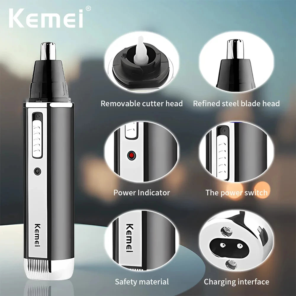 Kemei 4-in-1 Professional Electric Shaving & Hair Cutting Set